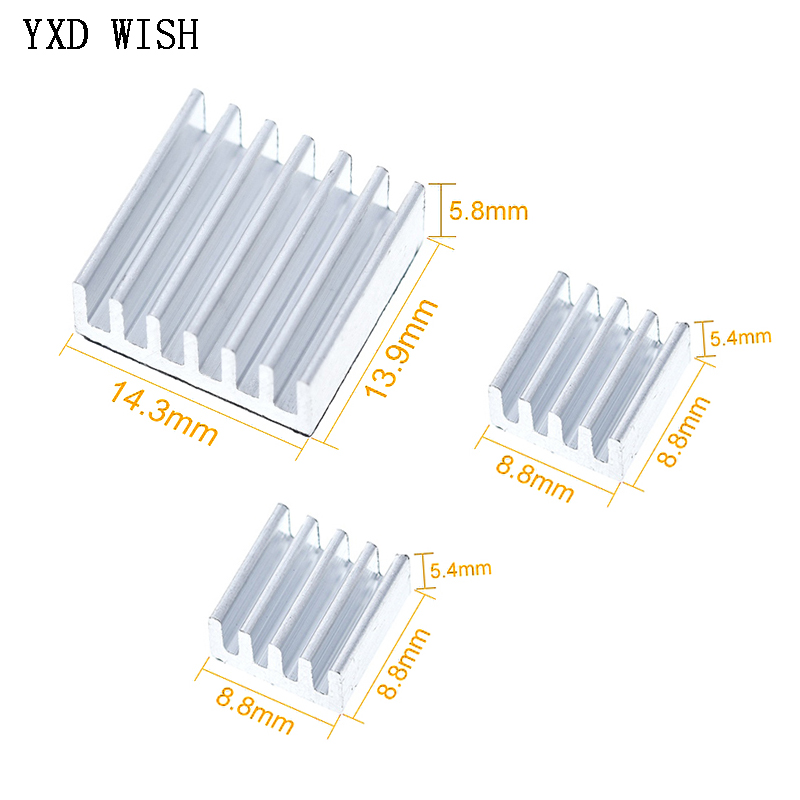 Raspberry Pi Water Cooling Kit - 30pcs 알루미늄 방열판 세트 라즈베리 파이