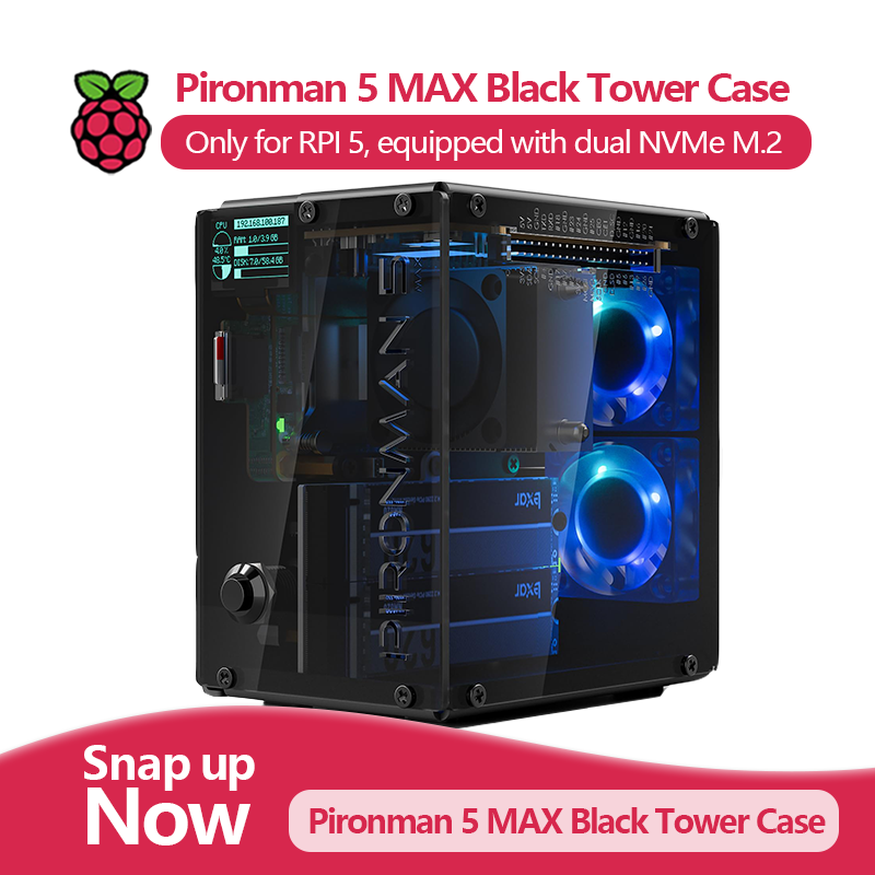 Argon One V3 M.2 Nvme Case - 피론맨 5 MAX, 라즈베리 파이 5용