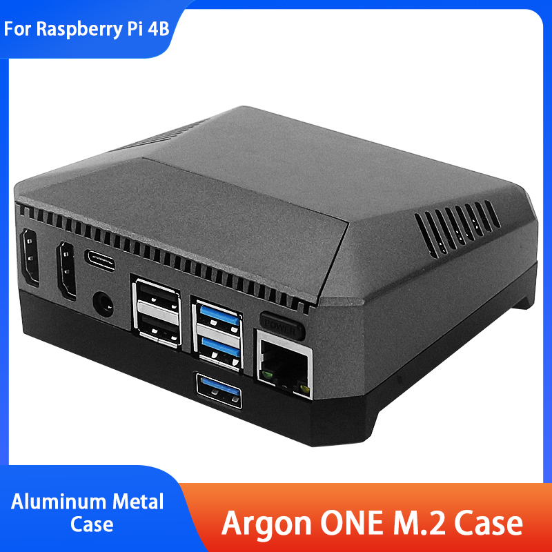 Argon One V3 M.2 Nvme Case - Argon One M.2 케이스 알루미늄 쉘(M.2