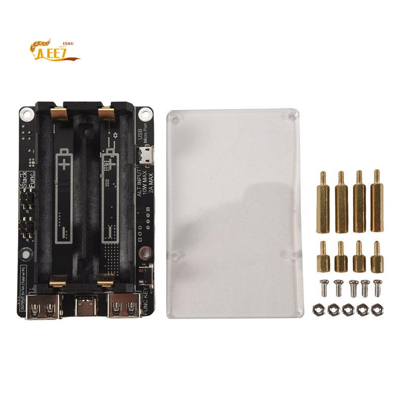 Raspberry Pi Uninterrupted Power Supply Ups 18650 - AEE7-라즈베리 파이 4 UPS 전원 공급