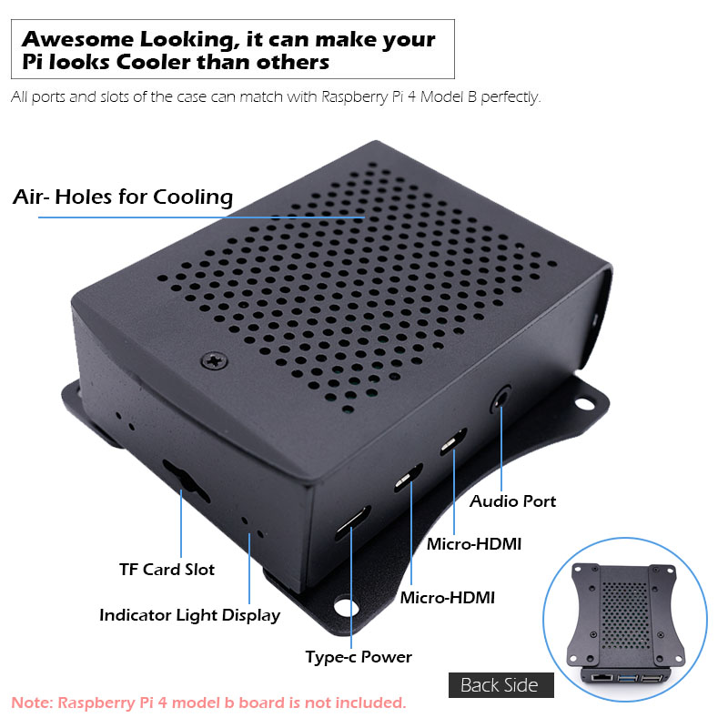 냉각 팬 방열판 키트가 포함된 Raspberry Pi  - Argon One V3 M.2 Nvme Case 리뷰 및 가격