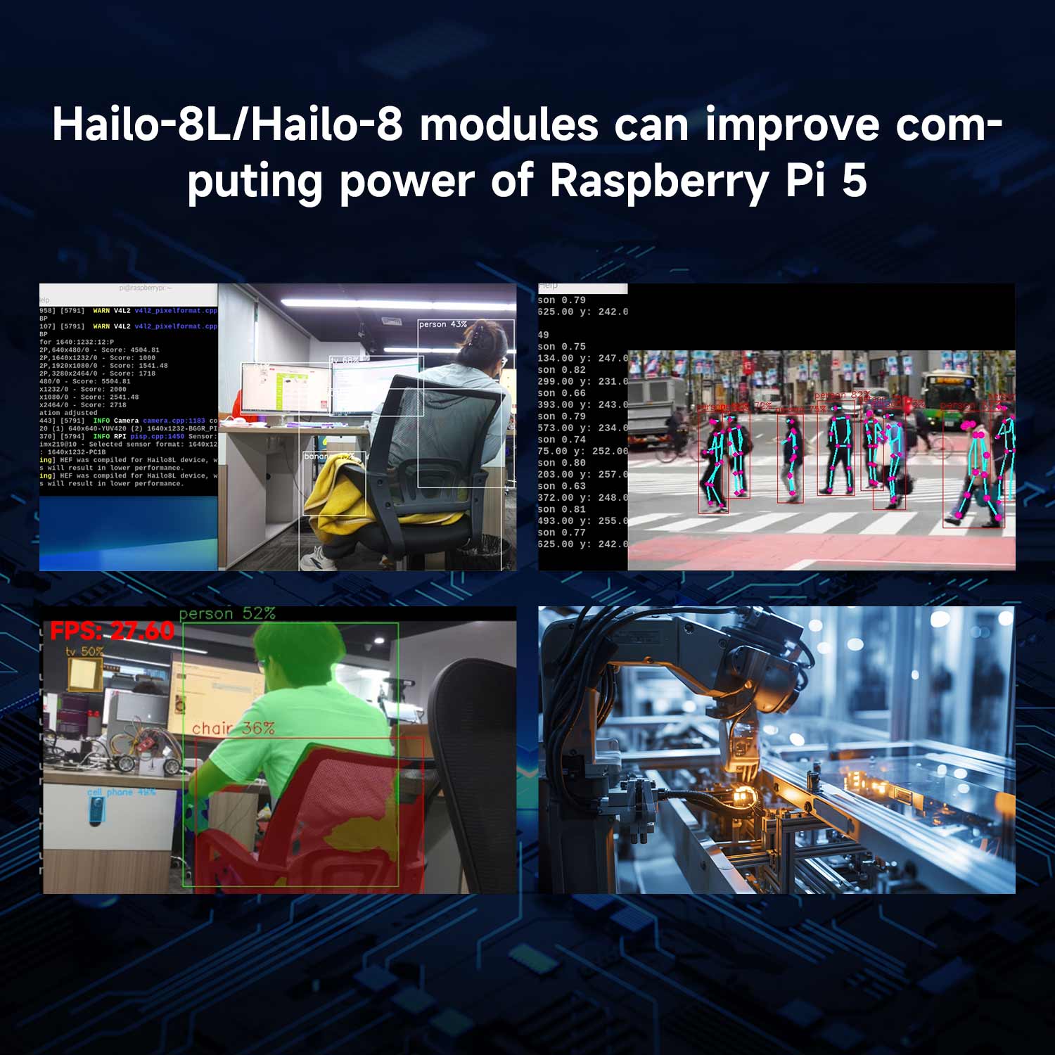 Hailo 8/8l AI 가속 모듈 13tops/26t - Raspberry Pi Ai Kit Hailo-8L 리뷰 및 가격