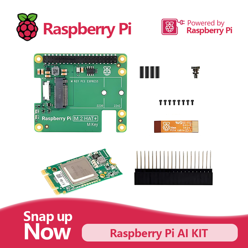 라즈베리 파이 AI 키트, 공식 M.2 HAT + 와  - Raspberry Pi Ai Kit Hailo-8L 리뷰 및 가격