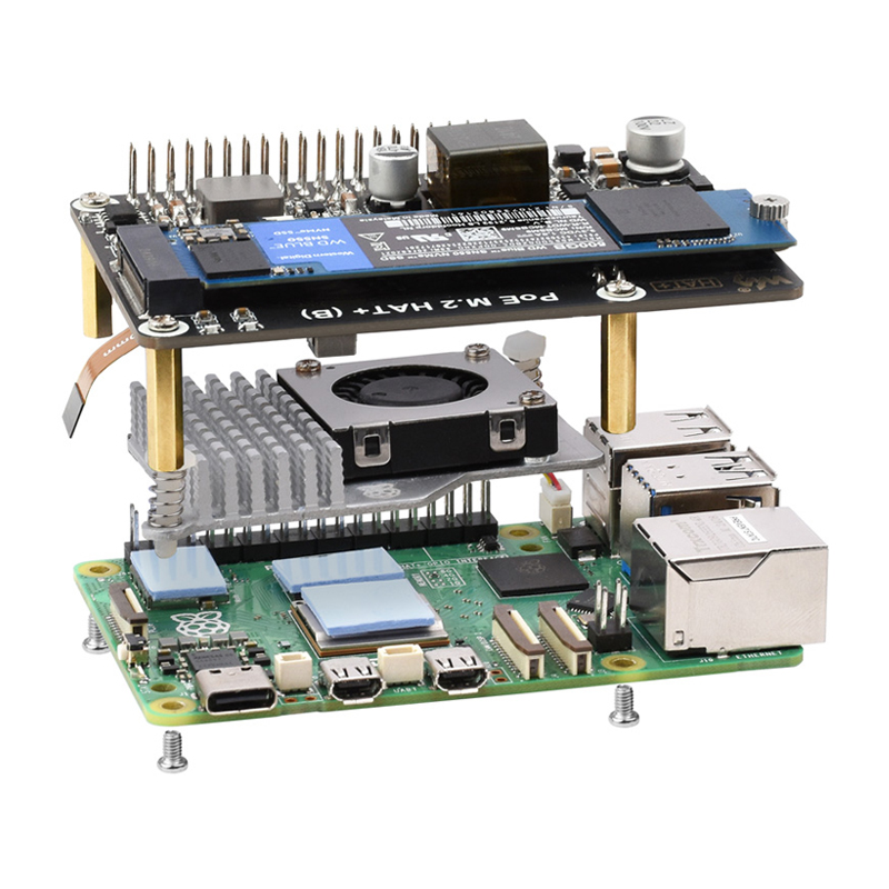 라즈베리 파이 5 PCIe - M.2 PoE HAT+  - Argon One V3 M.2 Nvme Case 리뷰 및 가격