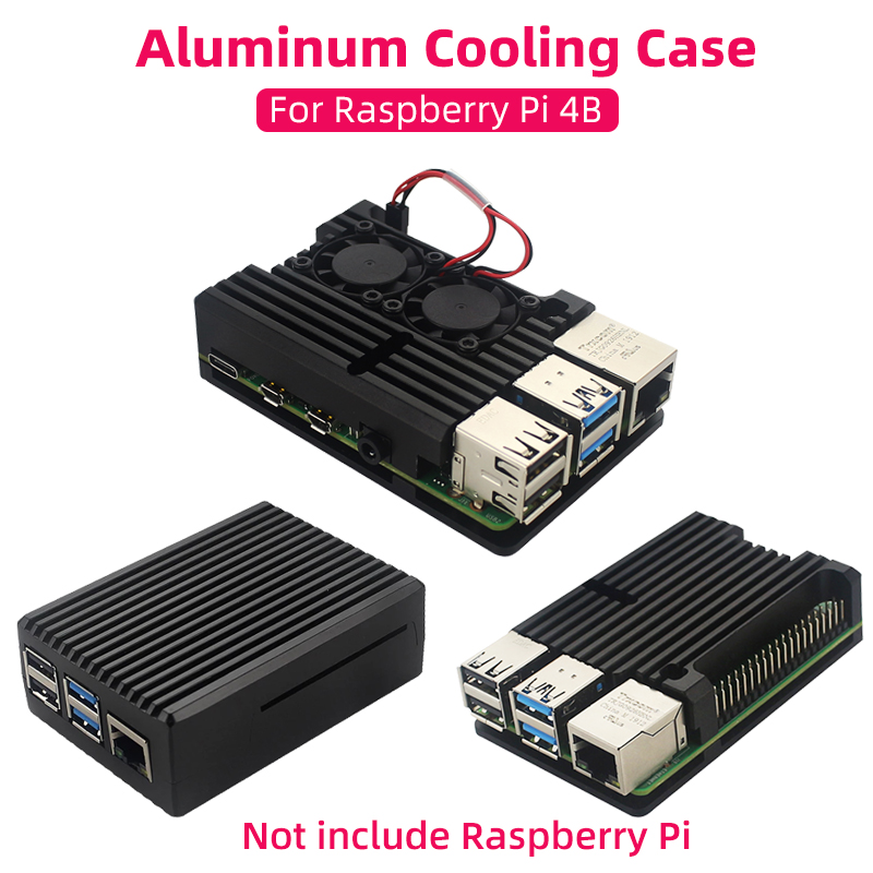 Raspberry Pi 4 모델 B용 알루미늄 케이스  - Raspberry Pi Water Cooling Kit 리뷰 및 가격