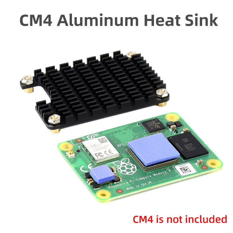 라즈베리 파이 CM4 알루미늄 합금 히트 싱크 실리콘  - Raspberry Pi Water Cooling Kit 리뷰 및 가격