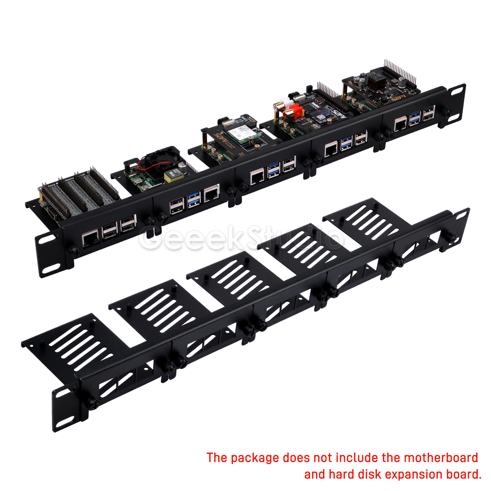 라즈베리 파이 5/4B/3B+용 1U 랙 마운트 탈착식 - Raspberry Pi Rackmount 1U 19 Inch 리뷰 및 가격