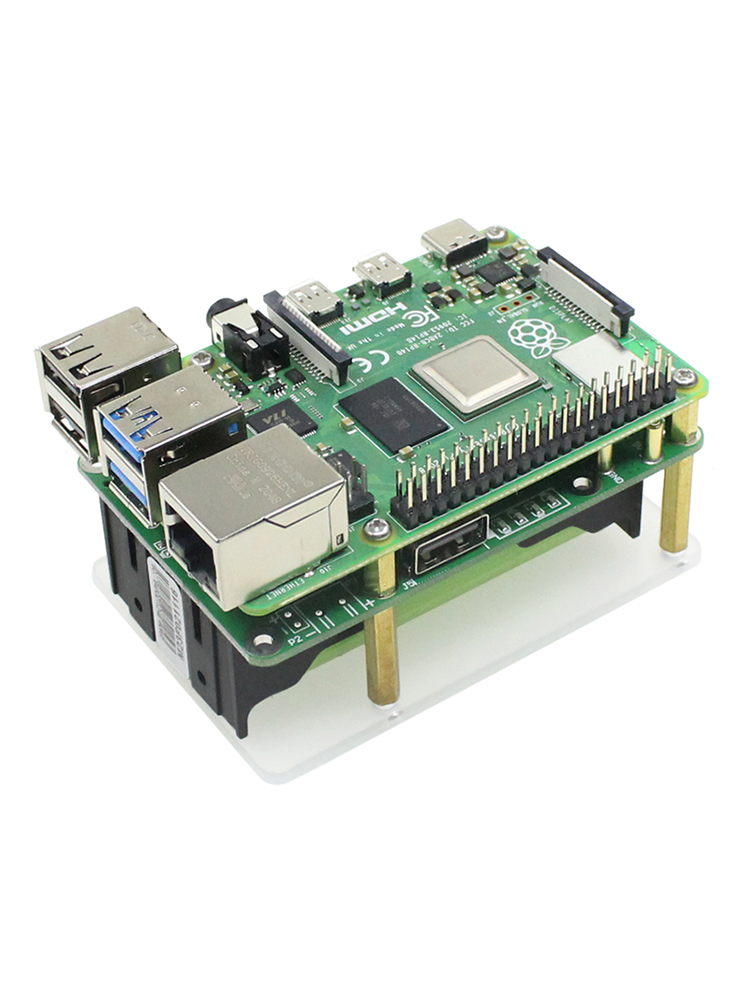 라즈베리 파이 4B 3B 18650 배터리 확장 보드  - Raspberry Pi Uninterrupted Power Supply Ups 18650 리뷰 및 가격