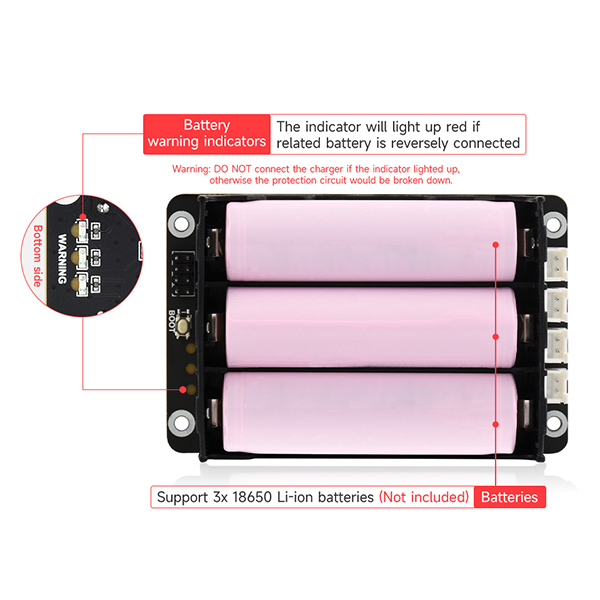 라즈베리 파이 5 UPS HAT는 18650 리튬 배터 - Raspberry Pi Uninterrupted Power Supply Ups 18650 리뷰 및 가격