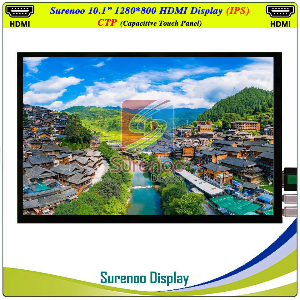 10.1인치 1280*800 HDMI 호환 LCD 모듈 - Raspberry Pi 10.1 Inch Capacitive Touch Screen Ips 리뷰 및 가격