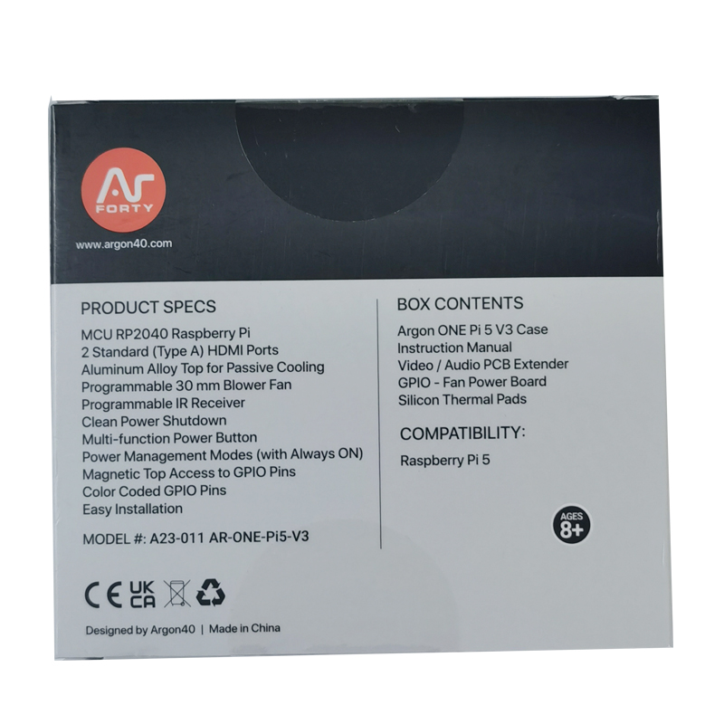 아르곤 원 V3 메탈 케이스 라즈베리 파이 5 알루미늄 - Argon One V3 M.2 Nvme Case 리뷰 및 가격