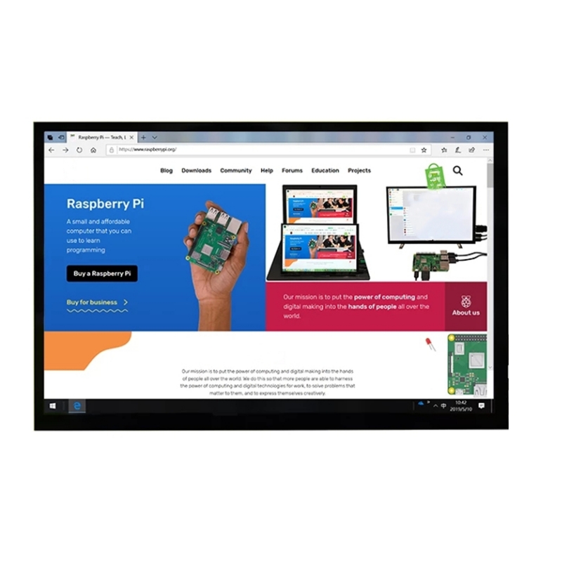 정전식 터치 스크린 IPS LCD 디스플레이 모니터,  - Raspberry Pi 10.1 Inch Capacitive Touch Screen Ips 리뷰 및 가격